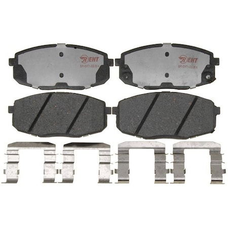 R/M Brakes BRAKE PADS OEM OE Replacement Hybrid Technology Includes Mounting Hardware EHT1397H